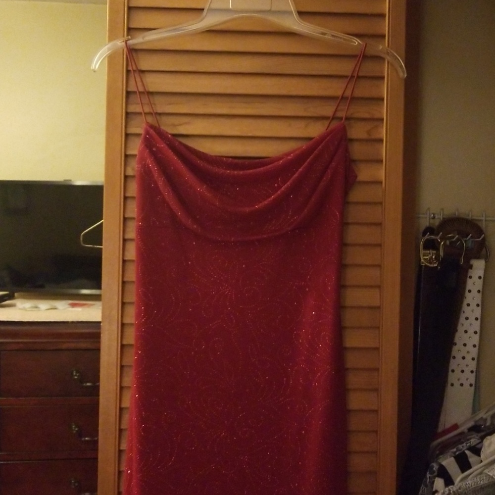Red dress